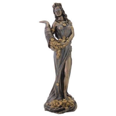 Fortuna Roman Goddess of Luck Fate and Fortune Statue *GREAT HOLIDAY GIFT! 6944197112945  223103260225